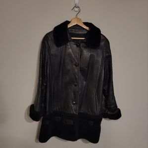 Vintage Leather Coat